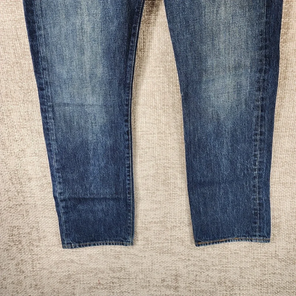 Levi's 501 Button‎ Fly Jeans Blue Denim Men's 34x32 (Actual 34x30) Mexico